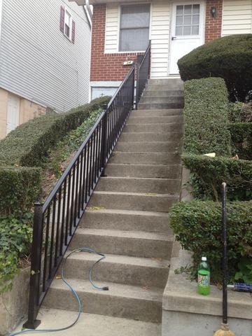 Front Steps Railing