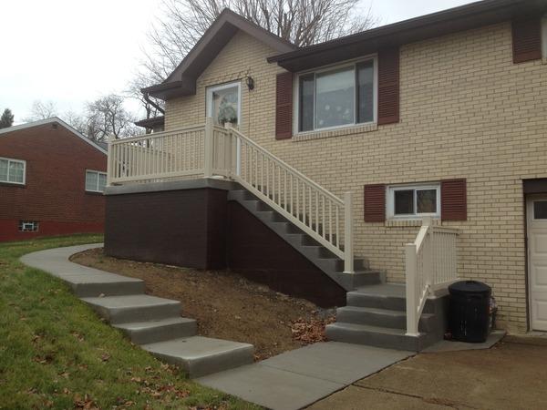 Front Porch and Steps