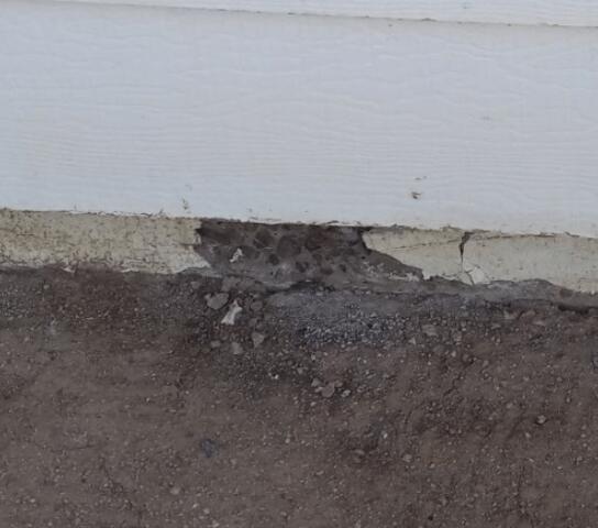 Spalling Concrete