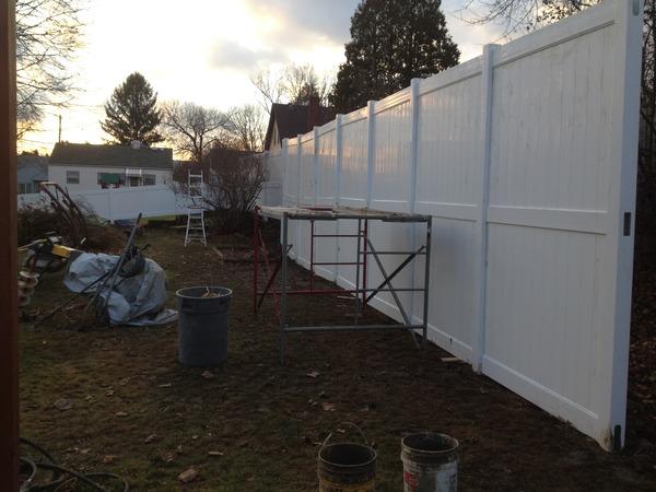 Vinyl Privacy Fence