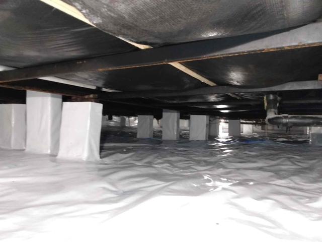 Crawl Space Moisture Barrier