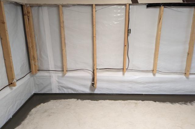 Basement Waterproofing with WaterGuard & CleanSpace