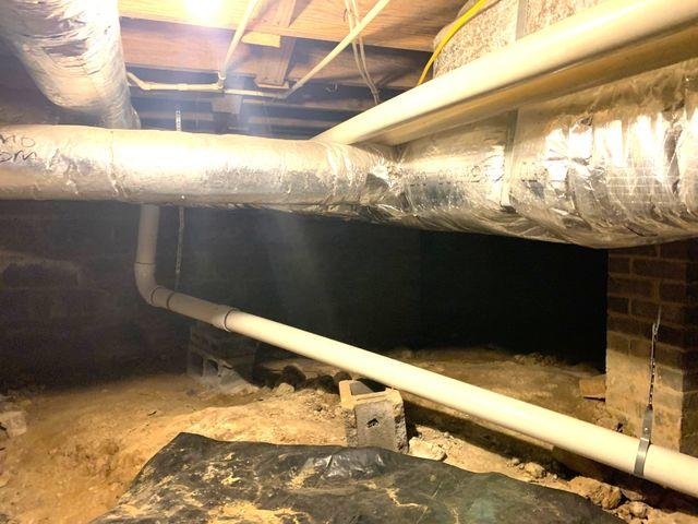 Crawl Space Before