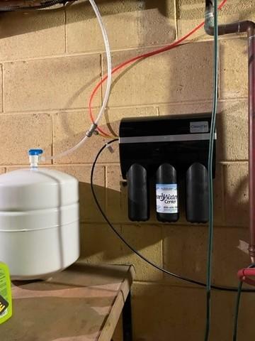 Installed ClearFlo RO in Basement
