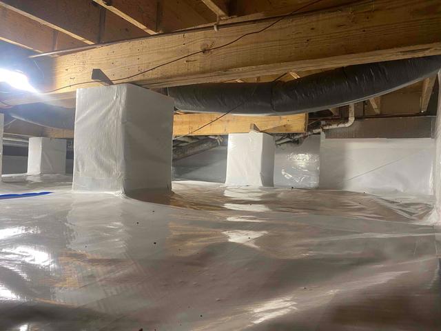 Crawl Space Moisture Barrier