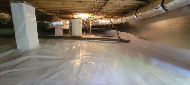 Sealed Crawl Space Floor