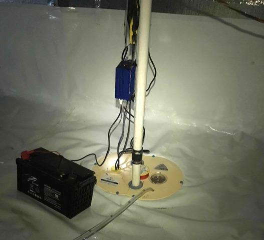 Crawl Space Sump Pump