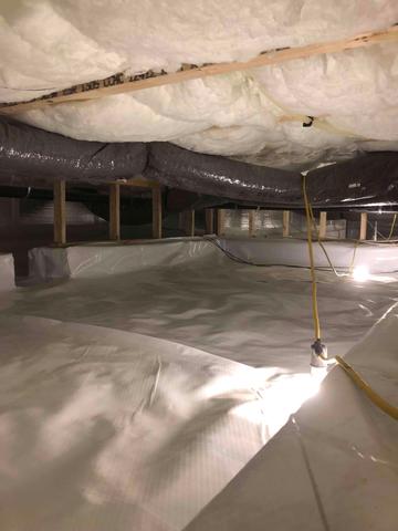 Crawl Space Vapor Barrier