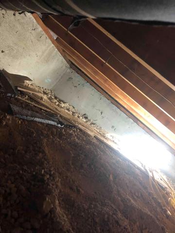 Crawl Space Clearing