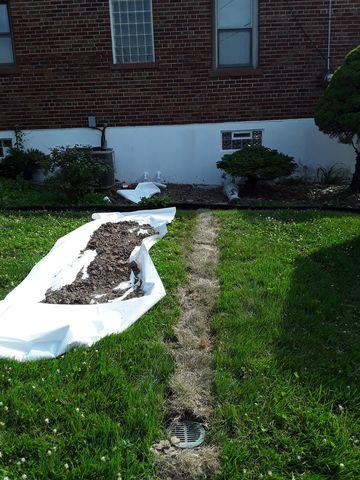 Underground Discharge Line