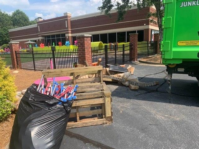 The Junkluggers of Atlanta Metro East team customer in Tucker needed our junk hauler team to pick up junk from their property. Our team strives to be the best of the junk removal companies for our customers!
