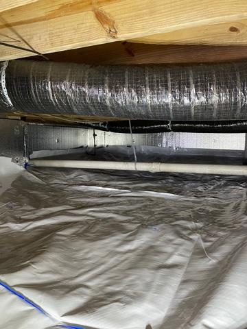 Vapor Barrier and SilverGlo Wall Insulation Panels