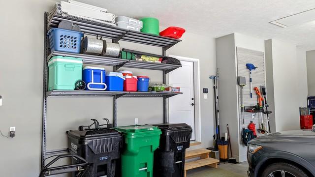 New Garage Shelving System