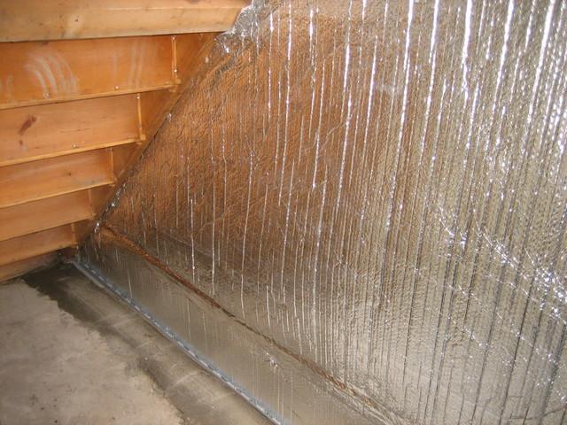 ThermalDry Walls Installed Underneath Stairs leading to Ontario Basement