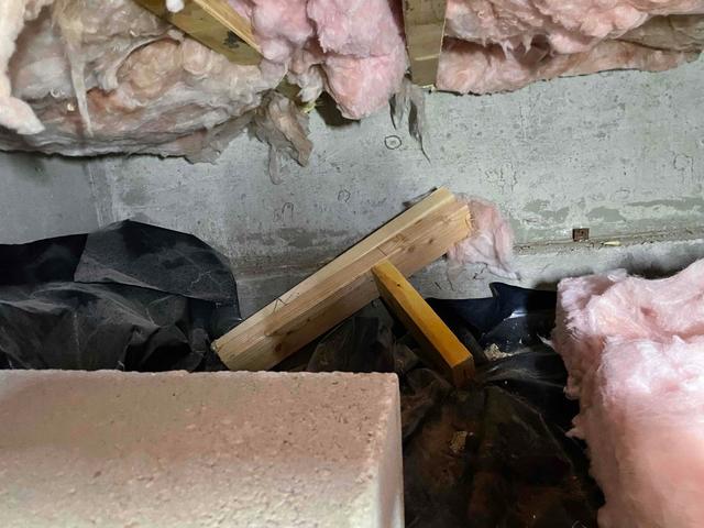 Crawl Space Support Beams