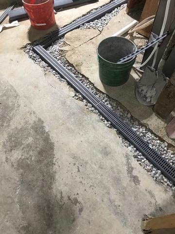 Trench Drain Installation