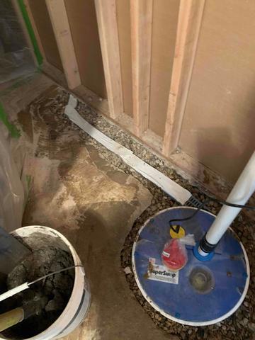Sump Pump Installation