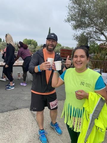 Participating in the Rose 5K - Sonoma, CA