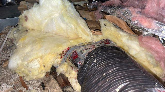 Poorly insulated HVAC ducts