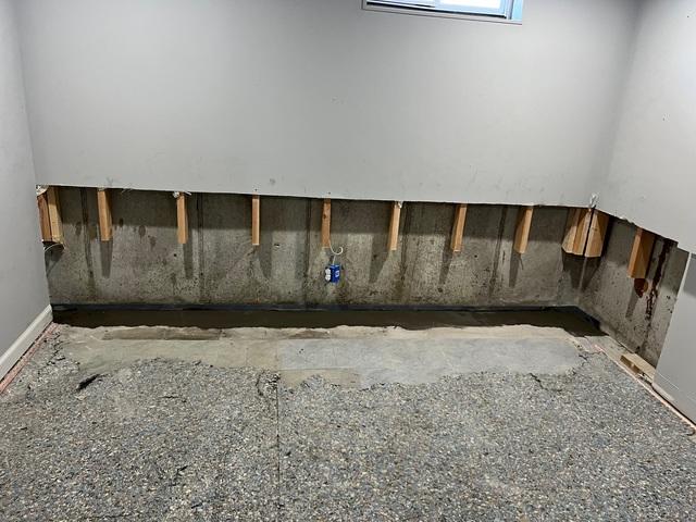 Perimeter Waterproofing Installation