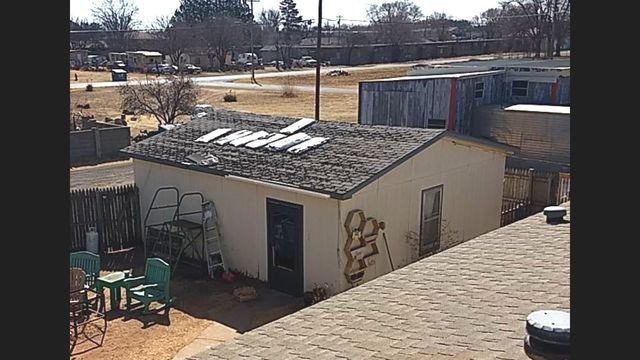 Asphalt Re-Roof of Back Garage