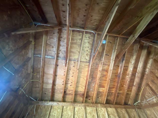 Before Spray Foam