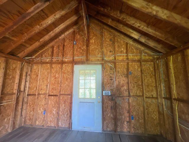 Before Spray Foam Insulation