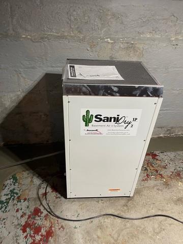 SaniDry Dehumidifier