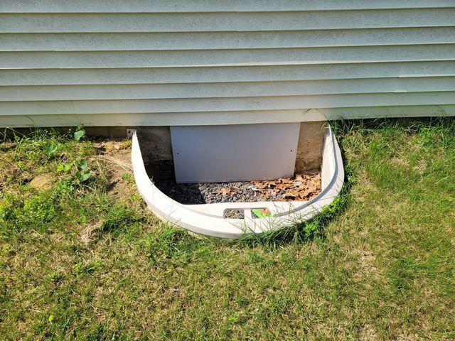 Crawl Space Entry Way