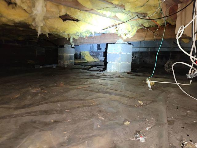 Crawl Space Before