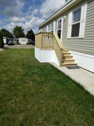 Infinity Home Improvement - Decks Photo Album - Treated wood landing ...