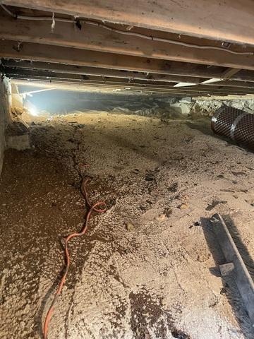 Crawl Space Before