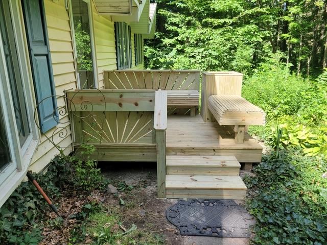 Deck makeover completed