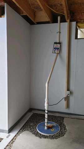 Sump Pump Installation