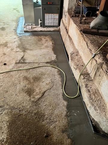 Perimeter Basement Basement Waterproofing - Waterproofing Flooded Lebanon, Illinois ...