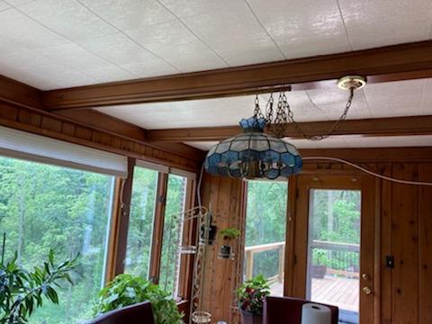 The ceiling before Infinity Home Improvement