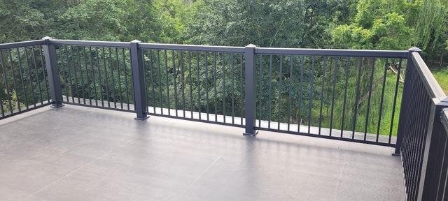 The regal railing completed