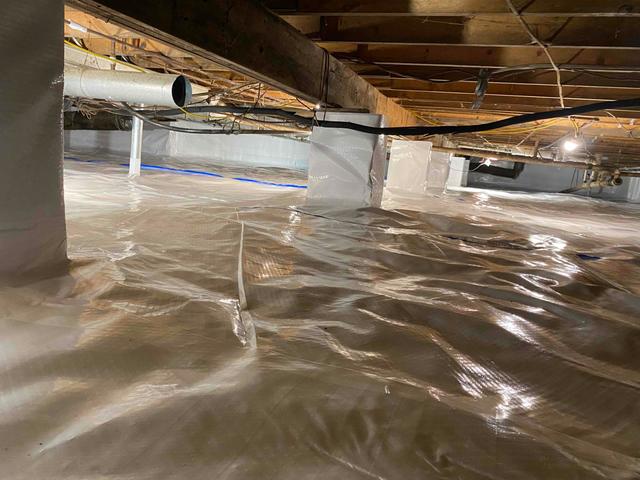 Crawl Space Moisture Barrier