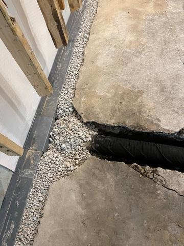 Interior Discharge Line