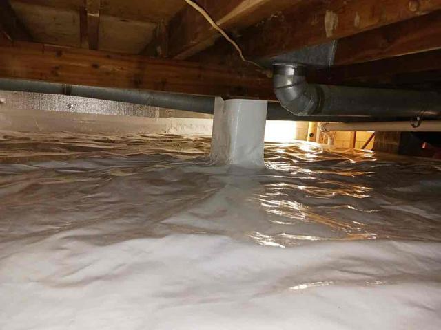 Crawl Space Vapor Barrier System