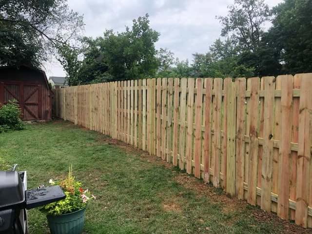 6' Shadow Box Natural Pressure Treated Wood / (1) 4' gate / (1) 8' double gate