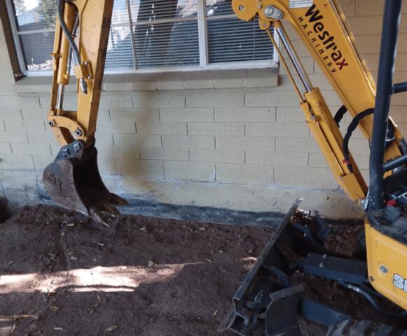 Underpinning Process: Heavy Machinery