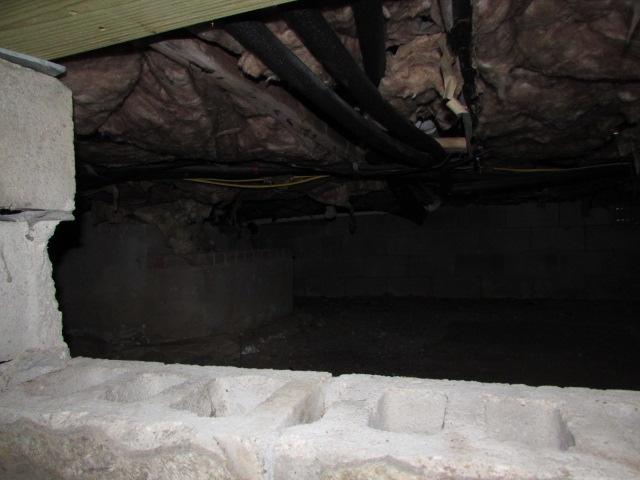 Before we encapsulated this crawl space