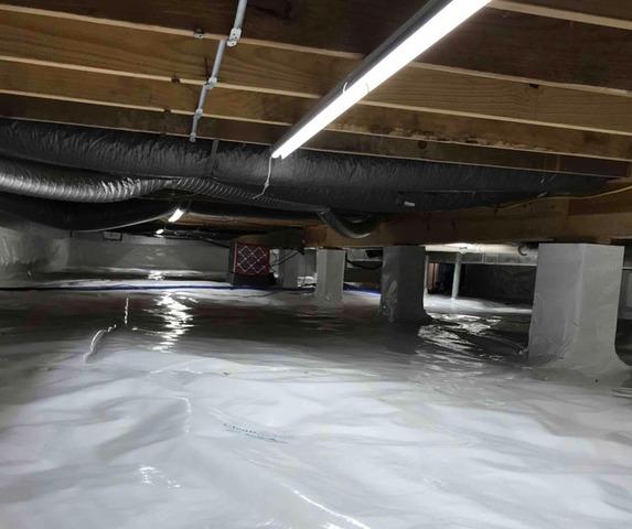Crawl Space Humidity and Moisture Control