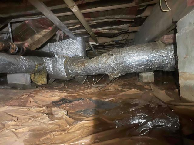 Water Pooling on Top of Liner