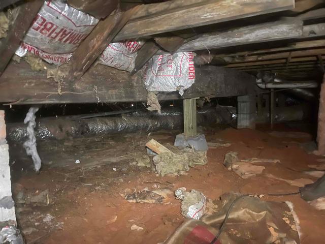 Severe Moisture Causing Floor Sagging