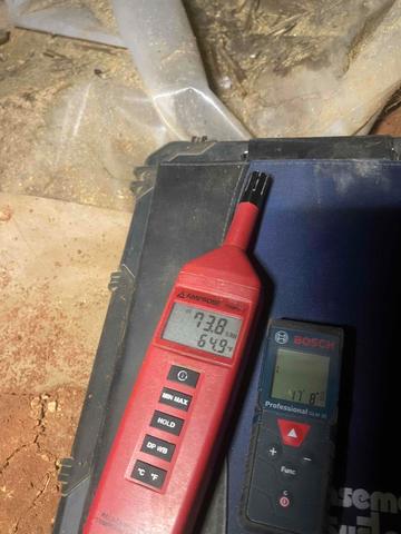 High Air Humidity Reading