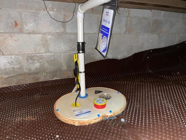 Installed TripleSafe Sump Pump