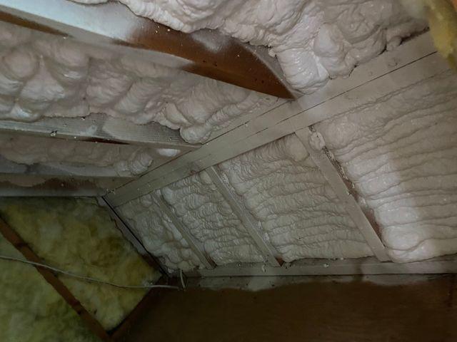 More spray foam insulation