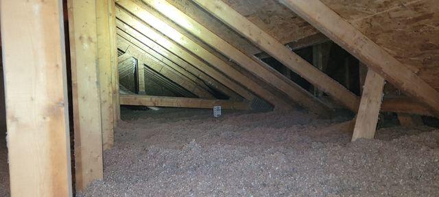 Attic after